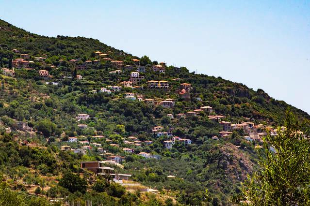 Villa Sea And Mountain View Kalamata Esterno foto