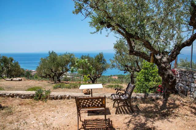 Villa Sea And Mountain View Kalamata Esterno foto
